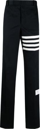 Thom Browne 4-Bar Motif Print Trousers