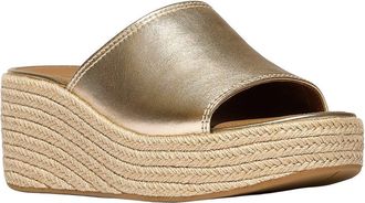FitFlop Fitflop Platfform Espadrille Leather Wedge Slide