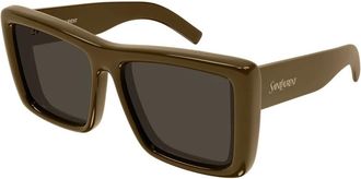 Saint Laurent unisex, Accessoires, Bruin, Maat: 61 MM