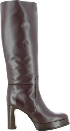 Zinda 2460 Hoge Laarzen - Dames - Hoge Laarzen - Bruin - 38 EU - Schoenen