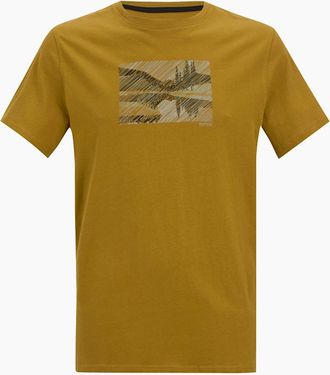 Regatta Mens Regatta Mens Breezed Landscape T-Shirt - Brown - Size: 40
