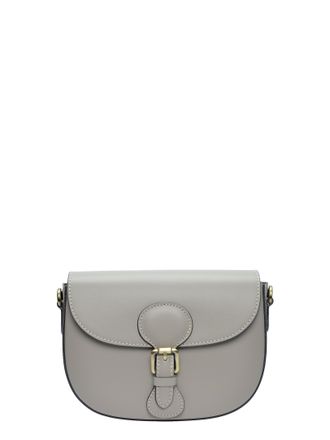 Isabella Rhea Beige Rundleer Tas