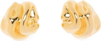 Completedworks Knoll oorbellen met geknoopt detail - Goud