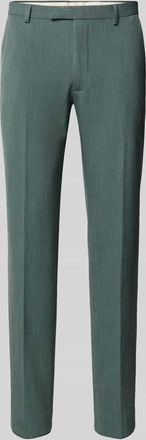 Mc Neal Slim Fit Anzughose mit Strukturmuster in Lind, Größe 46