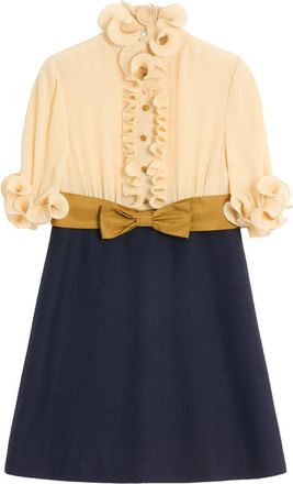 Valentino Garavani Crepe De Chine Short Dress