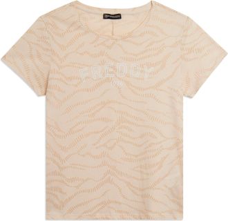 Freddy T-shirt Stampata con Logo FREDDY 1976