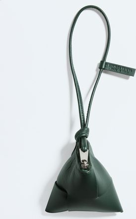 Bottega Veneta Charm Portamonete Angolo - Verde - Unisex - U