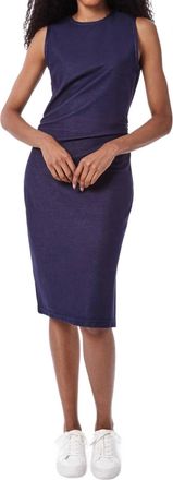 Capsule 121 The Electra Dress In Medium Blue Wash