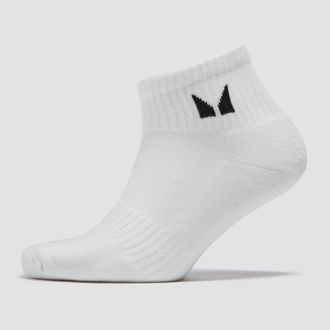MyProtein Unisex Ankle Socks (1 Pack) - White - UK 6-8