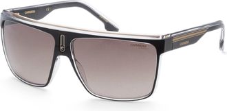 Carrera Mens 63 mm Black Sunglasses