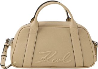 Karl Lagerfeld Sac Cabas K/Ville - Dames - Handtassen - Beige - ONE Size - Tassen