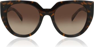 Prada PR 14WS 2AU6S1 Womens Sunglasses Tortoiseshell Size 52