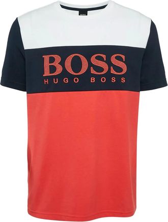 BOSS T-shirt con logo - Rosso