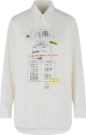 Maison Margiela Camicia Mm6 Maison Margiela in cotone bianco