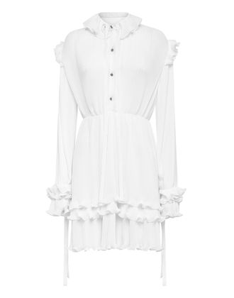 Philipp Plein Midi Dress Plisse