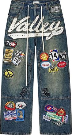Vale 1989s Carpenters jeans - Blauw