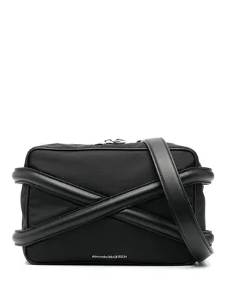 Alexander McQueen Black Harness Bag
