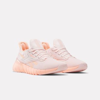 Reebok Trainingsschuh REEBOK NANO GYM, Damen, Gr. 37,5, pure pink, future peach, Synthetik, Textil, Schuhe Trainingsschuh