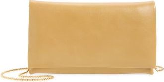 Mango Small Faux Leather Crossbody Bag in Ochre at Nordstrom