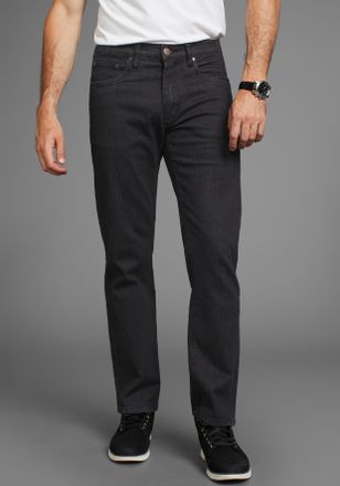 Arizona Stretch-Jeans ARIZONA, Herren, Gr. 31, L&auml;nge 32, schwarz (schwarz 32), Denim/Jeans, Obermaterial: 98% Baumwolle, 2% Elasthan, unifarben, Basic, straig