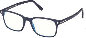Tom Ford Ft 5831B 091 Eyeglasses - Heren - Brillen - Blauw - 51 MM - Accessoires