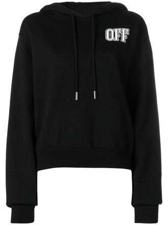 Off-white jersey sweater - women - Cotton - S - Black