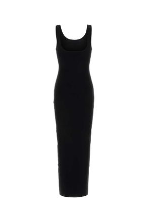 Entire studios Womens Black Knit Dress Viscose Polyester