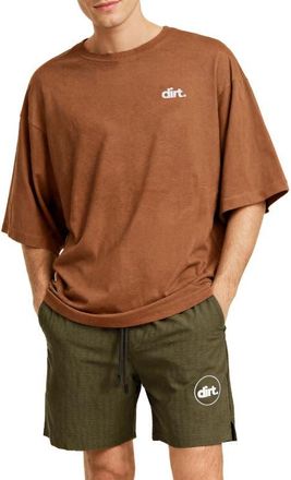 D.RT Untold Graphic T-Shirt in Terracotta at Nordstrom, Size Xx-Large
