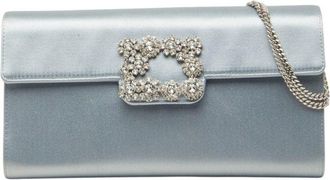 Roger Vivier Satin Shoulder Bag