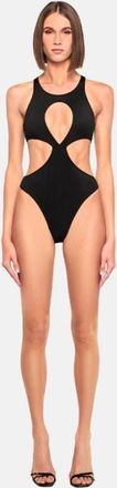 OW Collection Billie Bodysuit in Black at Nordstrom, Size X-Small