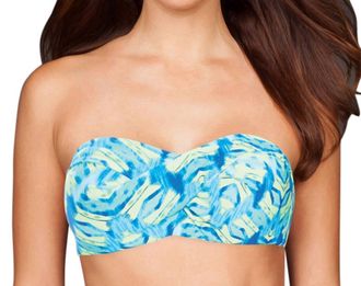Coco Reef Dd-Cup Convertible Underwire Bikini Bra In Blue Amazon