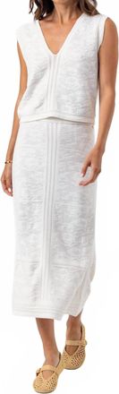 Sundays Zoie Midi Skirt In Cream