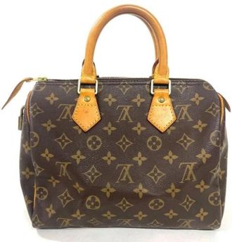 Louis Vuitton Pre-owned M41528 Handtas - Dames - Vintage Handtas - Bruin - ONE Size - Vintage