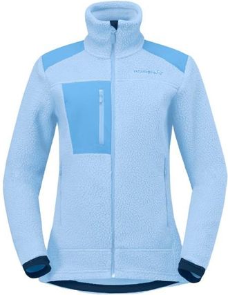 Norr&oslash;na Trollveggen Warm3 Jacket Fleecejacke f&uuml;r Damen | blau
