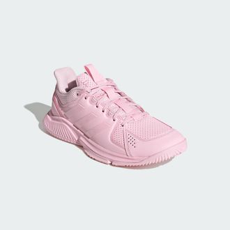 adidas adidas Performance Womens Court Flight Shoes - Pink - Size UK 7.5