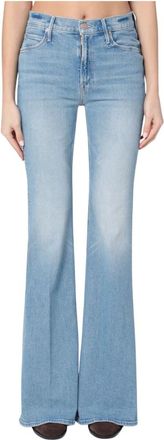 Mother Dames, Jeans, Blauw, Maat: W28 Denim