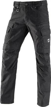 Strauss Cargo Work Pants e.s.vintage in Black at Nordstrom, Size 42 X 32
