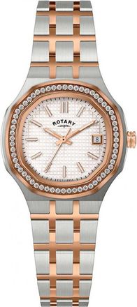 Rotary Womens RLB10015-01 Ladies Brillance Watch - Silver - One Size