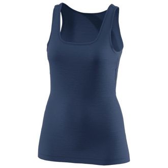 LOEFFLER Singlet Merino Light Merinounterw&auml;sche f&uuml;r Damen | blau