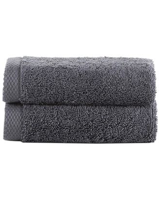 Brooks Brothers Solid Signature 2Pc Wash Towels