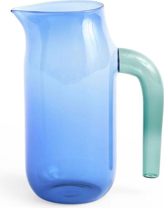 HAY Glaskrug xlarge H 26,7 cm, blau