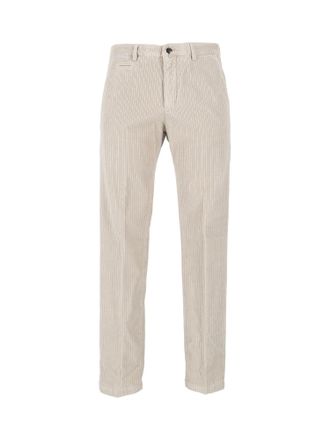 BRIGLIA 1949 Pinstriped Slim-Fit Trousers