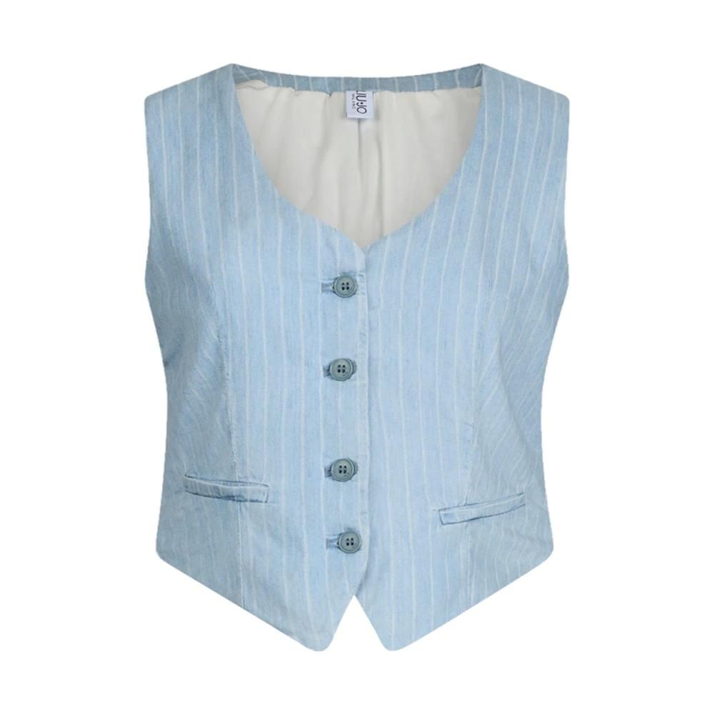 Gilet En Jean Femme à Capuche Vintage Sans Manches – Denim Décontracté Col V Boutons Poches – Style Casual Tendance Printemps Automne