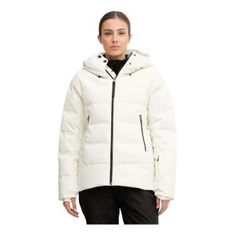 The North Face Cirque Jacket - Dames - Ski Jassen - Beige - XS - Leer - Fitness