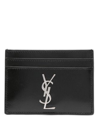 Saint Laurent Cassandre pasjeshouder - Zwart