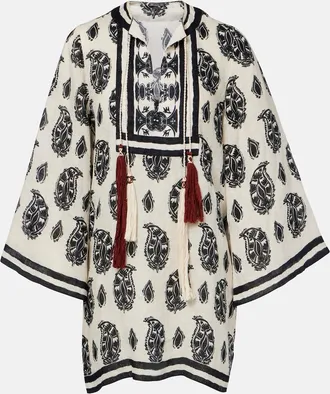 Johanna Ortiz Printed linen kaftan