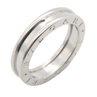Bulgari Silver White Gold (18K) Band Ring (Pre-Owned)