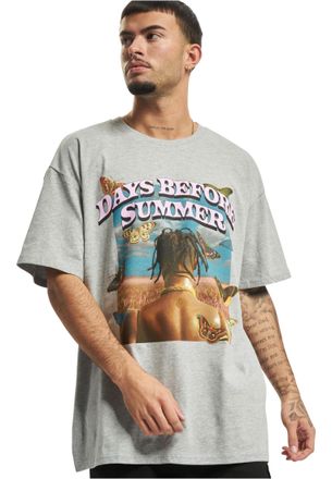 Mister Tee MT Upscale Days Before Summer Oversize Tee T-Shirt, Grey, M