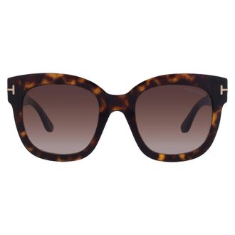 Tom Ford Beatrix-02 Bordeaux Gradient Cat Eye Ladies Sunglasses FT0613 52T 52