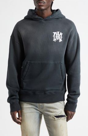 Amiri Hollywood Embroidered Logo Hoodie in Black at Nordstrom, Size Xxx-Large